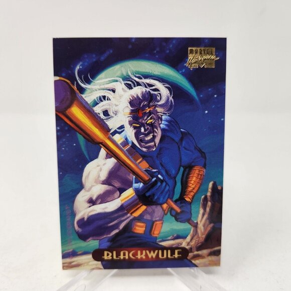 1994 Marvel Masterpieces Blackwulf #11 Fleer, Hildebrandt Brothers (b17) - Picture 1 of 2